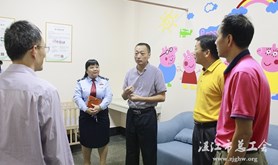 市总工会领导到霞山国税局检查指导工作