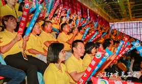 湛江工会400名“黄色军团”助力市运会开幕式