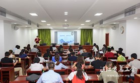 市总工会举办职工诗朗诵培训班