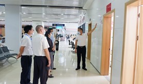 湛江市总工会验收工会爱心妈妈小屋