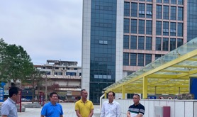廉江市总工会到市工人文化宫开展2025年“五一”节前安全生产检查