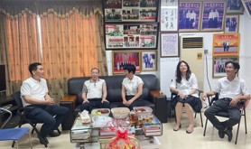 吴川市总工会开展走访慰问劳模活动