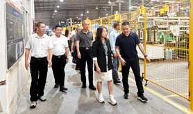 湛江市总工会开展劳模专项行动走进廉江市小家电行业企业