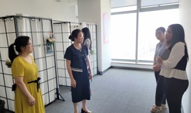 ​湛江市总工会走访调研“爱心妈妈小屋”建设工作