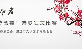 关于“湛江情•劳动美”诗歌征文比赛获奖情况的通报