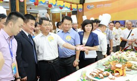 我市举行2013海鲜美食烹饪大赛