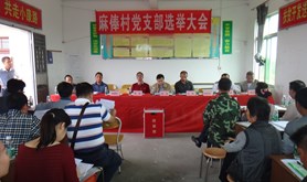 市总工会、市技师学院扶贫“双到”挂钩帮扶村顺利完成村党支部换届选举工作