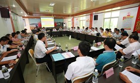 湛江市总工会与创安挂点对象下桥镇北插村委会对接