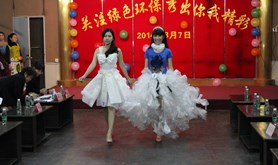 农垦中心医院举办“三八”绿色环保时装比赛