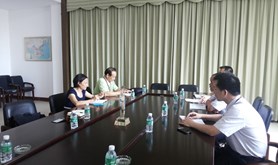开发区总工会领导到湛江市安保押运责任有限公司调研