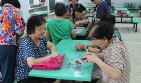 省农垦中心医院举行离退休党员趣味运动会