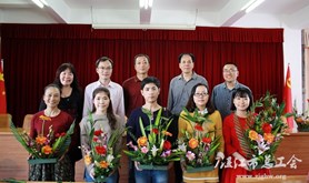 市总女职委送插花培训到霞山海头街道