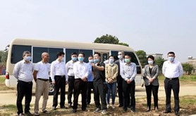 省总工会党组书记、常务副主席陈伟东带队到湛江市开展脱贫攻坚督战调研工作