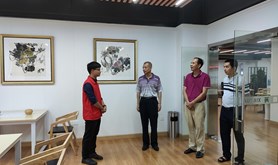 市总工会领导莅临霞山区视察指导工会工作