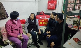 麻章区总工会开展2021年新春慰问困难劳模活动