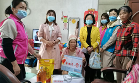 湛江经开区开展2021年“姐妹情深迎春送温暖”慰问活动