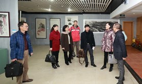 陈江泓率队到霞山宫、职校调研工作