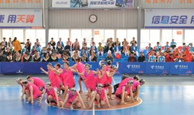 坡头区总工会排舞队