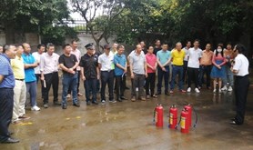 中国电信湛江分公司举办消防安全宣传月活动训班