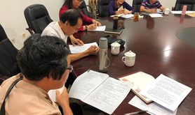 麻章区总工会党支部组织开展党史学习教育心得分享和知识测试