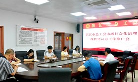 湛江市总工会召开市域社会治理现代化试点工作推进会