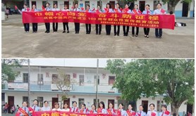 巾帼税花大宣讲 党史故事进校园