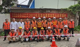 中国电信湛江分公司联合中通服粤西分公司举行工程施工防高温中暑事故应急演练