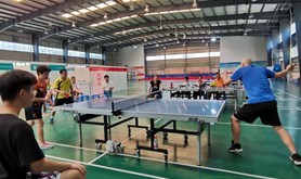 广东医科大学湛江校区教职工乒乓球比赛圆满结束