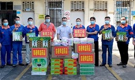 抗疫有你 关爱有我 ——湛江港集团工会慰问一线职工