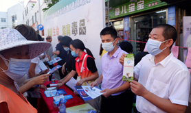 湛江市总工会到湖光镇开展禁毒宣传进社区活动