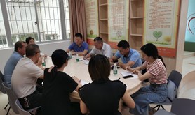 湛江市总工会领导到赤坎区沙湾街道工会联合会开展蹲点调研工作