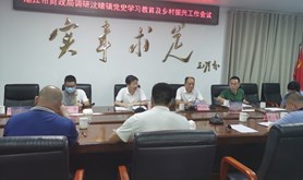 湛江市财政局调研沈塘镇党史学习教育基地和乡村振兴工作