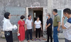 麻章区总工会到挂点铺仔社区走访吸毒人员