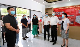 湛江市总工会领导到赤坎区调研工会阵地建设工作