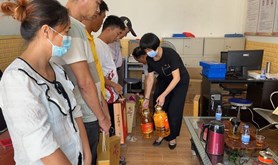 麻章区总工会开展中秋慰问戒毒康复人员活动