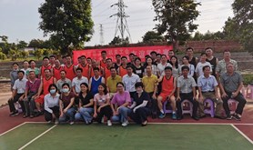 雷州市总工会联合雷州市人大办公室工会举行友谊篮球赛