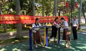 雷州市总工会开展防诈骗宣传进社区活动