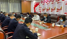 湛江国际海员俱乐部与边检站执勤二队 开展共建支部党史学习交流会