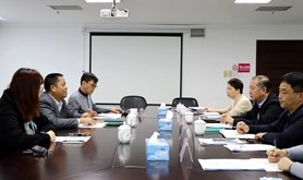 湛江市总工会领导到经开区总工会召开审计反馈会