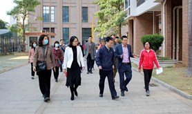 霞山区领导开展春节前走访慰问活动