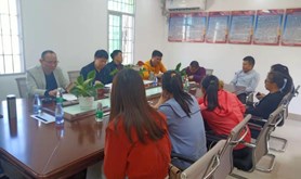 冲刺疫苗接种，坡头区总工会倾心服务群众