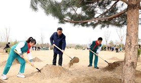 习近平参加首都义务植树活动