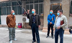 市总领导清明节前到湛江国际海员俱乐部进行安全生产工作检查