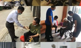 情系老职工 关怀暖心田