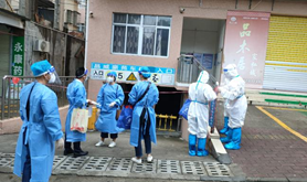 俱乐部支援官渡镇志愿小组无怨无悔　撸起袖子去战“疫”