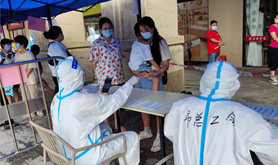 市总工会党员志愿服务队持续深入一线抗疫