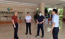 市总工会领导到经开区考察2022年产业工人队伍建设改革试点单位