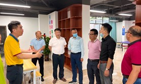 陈华富带队调研基层工会组织建设情况