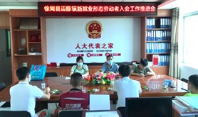 徐闻县迈陈镇工会召开新就业形态劳动者入会工作推进会