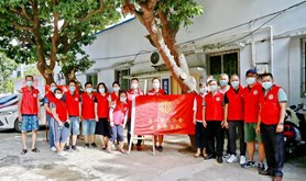 湛江市总工会党员志愿服务队深入一线 助力核酸检测